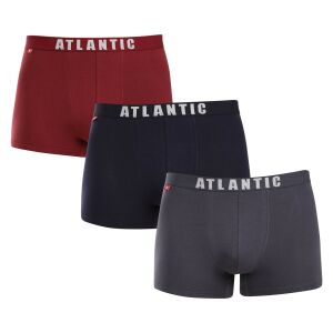 3PACK Férfi boxeralsó Atlantic többszínű (3MH-011/01) M 146354246 - Atlantic