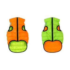 AiryVest kutyaruha kifordítható, XS 22, narancs-zöld 146354745 - Kutyaruha