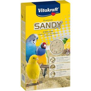 Vitakraft Sandy Fürdető homok hullámos papagáj és kanári számára 2 kg 146355256 - Rágcsáló alom