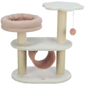 Trixie Cat Tree Arianna - kaparófa (fehér/pink) macskák részére (70cm) 146358632 - Trixie