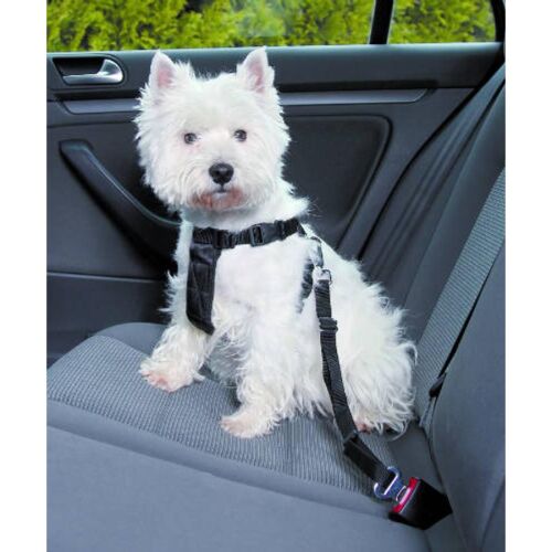 Trixie Car Harness - biztonsági öv kutyák részére - S - (30-60cm/20mm) 146359463