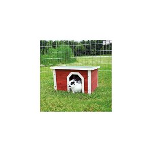 Small Animal Home - Kültéri odú (piros,fehér) rágcsálók részére (50x30x37cm) 146360763 - Trixie