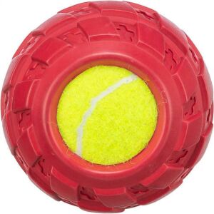 trixie  játék tenisz labda gumi borítással 7,5cm