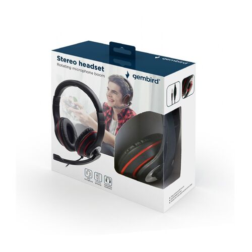 Gembird MHS-03-BKRD Schwarz 146362774