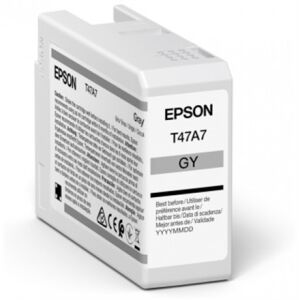 Epson UltraChrome Pro 10 Tinte | T47A7 | Tintenpatrone | Grau 146362779 - Kancelárska technika