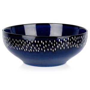 Kerámia salátástál, sötétkék, 25 cm, 2,8 l 146363249 - Tál