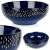 Kerámia salátástál, sötétkék, 25 cm, 2,8 l 146363249