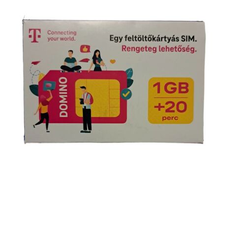 Domino Telekom SIM kártya 1GB 20 Perc 146364946