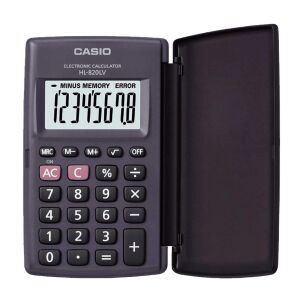Zsebszámológép 8 digit gyökvonás Casio HL 820LV fekete 146368343 - Casio