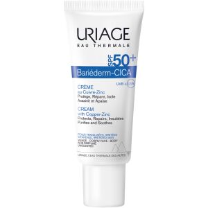 Helyreállító krém rézzel és cinkkel SPF 50+ Bariederm Cica Uriage, 40 ml 146374211 - Elsősegély