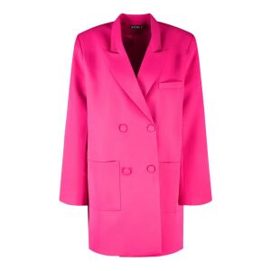 Boohoo Oversized Blézerruha, Pink, Méret: 34-36 146384682 - Boohoo