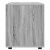 vidaXL Tárolószekrény Szürke Sonoma 80 x 48 x 57 cm Faanyag 146388936