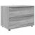 vidaXL Tárolószekrény Szürke Sonoma 80 x 48 x 57 cm Faanyag 146388936