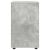 vidaXL Tárolószekrény Beton Szürke 60 x 48 x 81 cm Faanyag 146389180