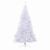 vidaXL Brad de Crăciun artificial cu 300 LED Alb 180 cm PVC și Oțel 146390868