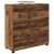vidaXL Tárolószekrény Öreg fa 80 x 31 x 81 cm Faanyag 146393422