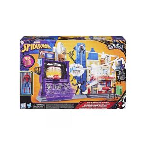 Marvel - Zestaw do zabawy Spider-Man VenomVersus Web Slinging City, 30 funkcji, wielokolorowy, 4+ lat 146394899 - Hasbro