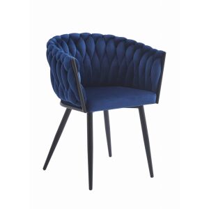 ORION szék - sötétkék bársony x 1