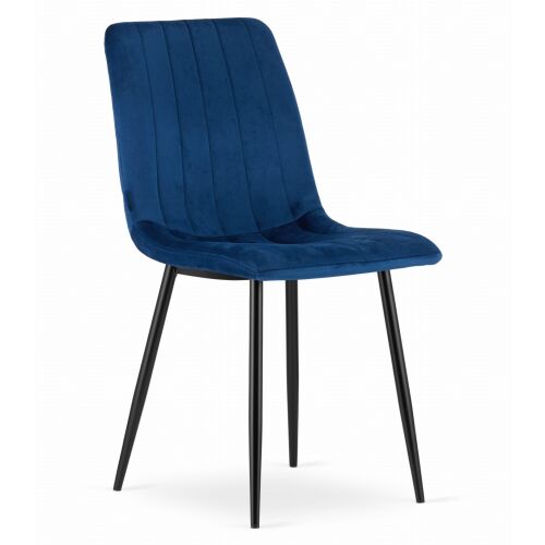 LAVA szék - sötétkék bársony x 1 146410593