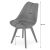 MARK szék - grafitszürke / fekete lábak x 4 146410729