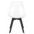 MARK szék - átlátszó / fekete lábak x 1 146410671
