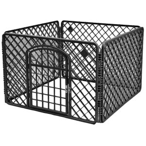 Kutyaól 90x90x60cm Fekete