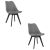 MARK szék - grafitszürke / fekete lábak x 2 146412100