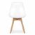 MARK szék - átlátszó / natúr lábak x 1 146412064