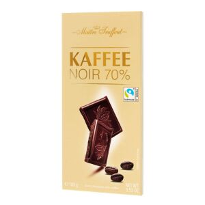 MaitreTruffout étcsokoládé 70% kávéval 100 g