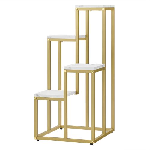 polcos virágtartó - márvány / arany lábak 146413486