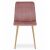 LAVA szék - rózsaszín bársony / fa színű lábak x 2 146413889