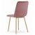 LAVA szék - rózsaszín bársony / fa színű lábak x 1 146413602