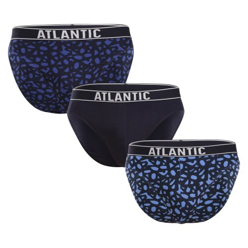 3PACK férfi slipek Atlantic többszínű (3MP-151) M