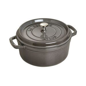 Zwilling Staub La Cocotte 26cm Sütőedény kerek - Grafitszürke 146421184 - Zwilling