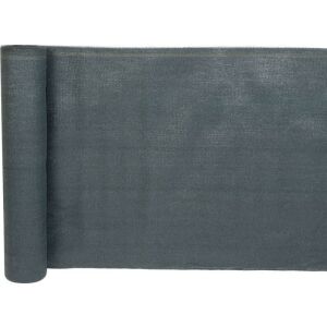 Árnyékoló háló medence fölé, kerítésre, Strend Pro Garden, 1,8 x 25 m, antracit, HDPE, 150 g/m², 90%-os árnyékolás, UV-álló, rögzítő szemekkel