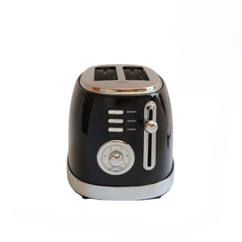 Laretti LR-EC2355, 850W, 2 szeletes, Multifunkciós, Rozsdamentes acél, Fekete, Kenyérpirító 146432351