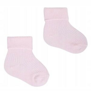 Yoclub pamut zokni 3-6 hó - v.rózsaszín