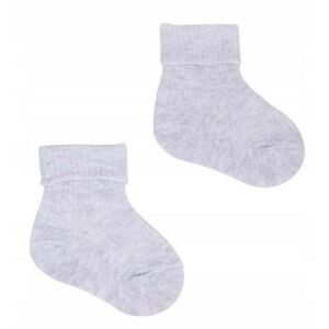 Yoclub pamut zokni 3-6 hó - v.szürke