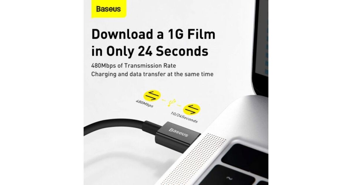 Kabel do szybkiego ładowania Baseus Superior Series Type-C / Lightning / PD / 20 W / 1 m 146439446