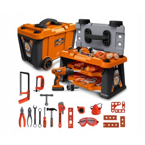 Gyermek műhely DIY szerszámos szett + asztal 146439903