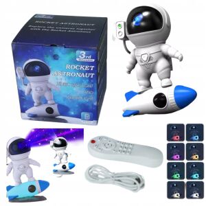 LED CSILLAGOK projektor USB PLANETARIUM 8 színű ÉJSZAKAI LÁMPA