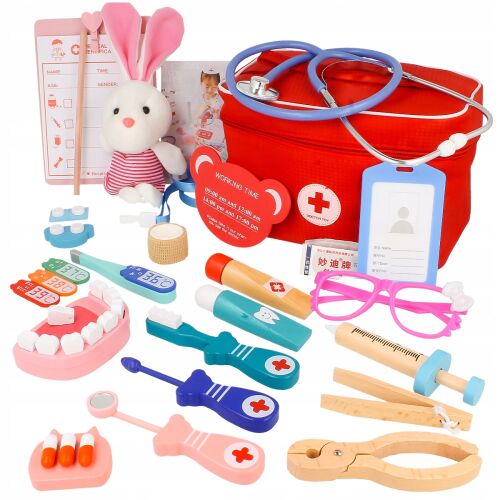 LARGE LECTURE SET LITTLE DOCTOR fából készült 146440590