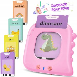 Korai tanulás fonika kártyaolvasó angol nyelvhez Green Dino