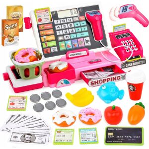 Pénztárgép szkennerrel és mérleggel