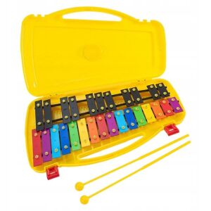 nagy cintányérkészlet kromatikus csengők 27 billentyű