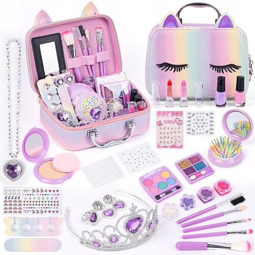 NAGY SMINK ÉS NAIL ART KÉSZLET GYERMEK KOZMETIKUMOKHOZ 146441197