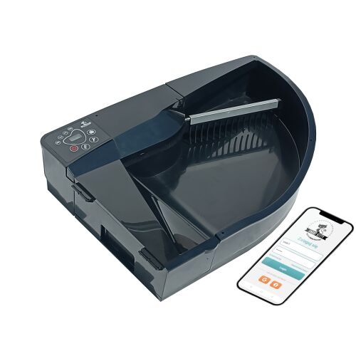 Smart Kitty automata öntisztító macskaalom okostelefon alkalmazás vezérléssel - Macskaalom