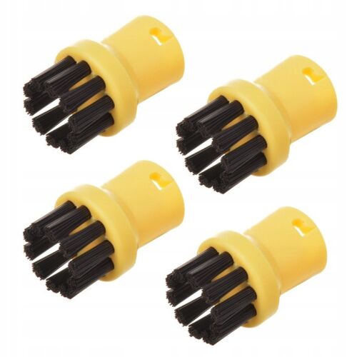 Kefe csomag Karcher SC 1-5 gőztisztítókhoz - 4 db műanyag sörtés kefe  (2.863-264.0 cikkszám kiváltására)