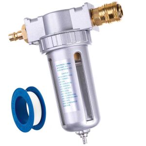 Filtru de aer compresor 1/2 40um + teflon + conectori rapizi 146451817 - TC Technic