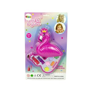 Sada na líčenie Očné tiene Flamingo Rúže